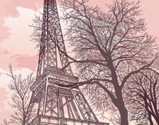 SUNRISE IN PARIS